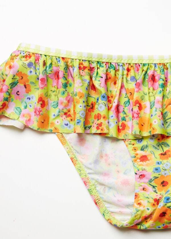 yellow kids calzedonia bottom siviglia swimsuits