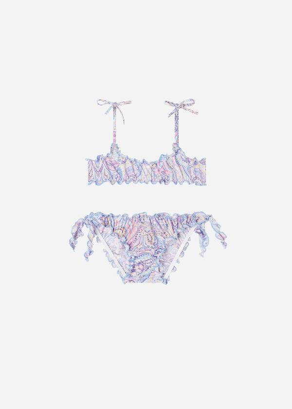 blue kids calzedonia two piece amalfi swimsuits