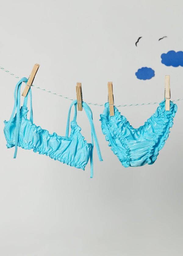 turquoise calzedonia two piece formentera kids swimsuits
