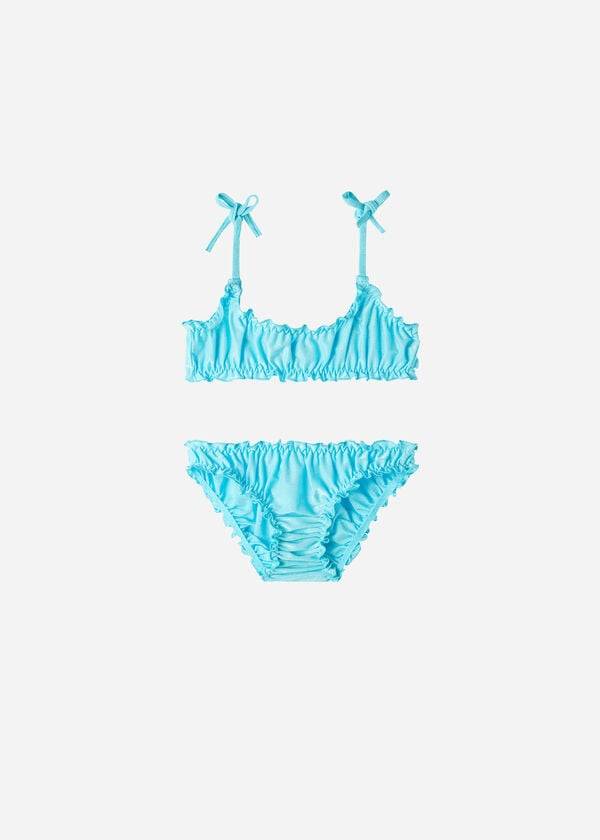 turquoise calzedonia two piece formentera kids swimsuits