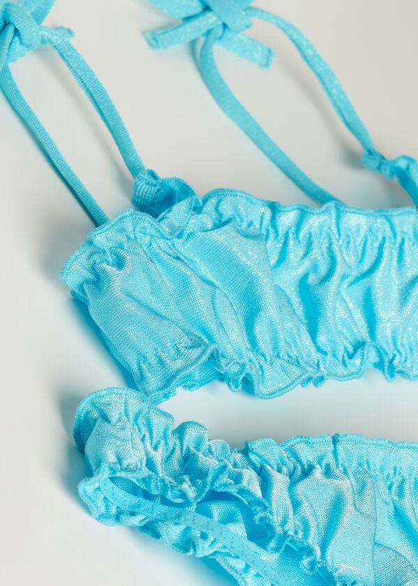 turquoise calzedonia two piece formentera kids swimsuits
