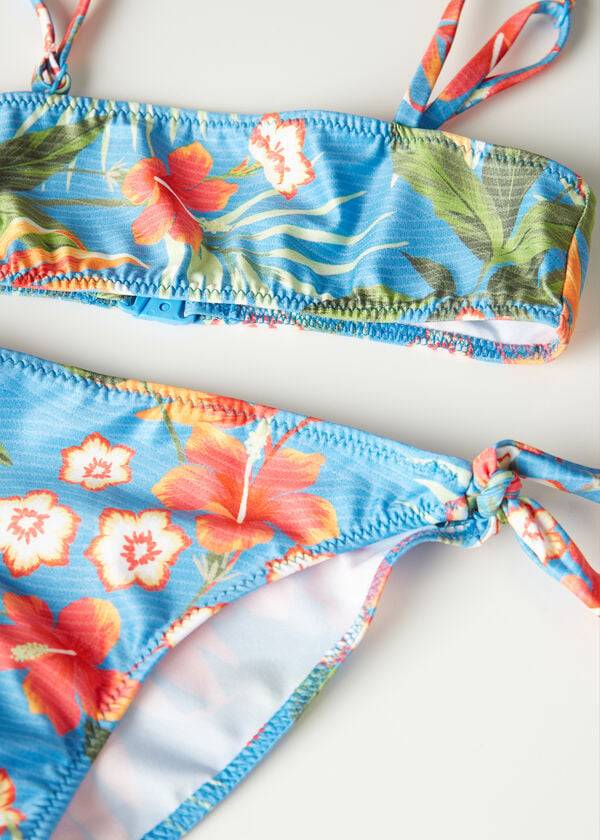 kids calzedonia two-piece maui swimsuits green