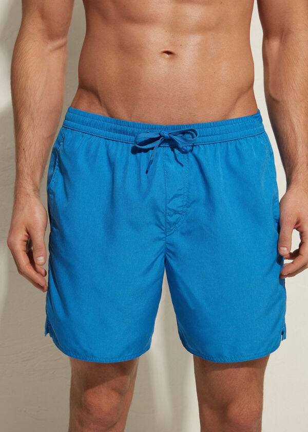 blue calzedonia formentera mens swim trunks