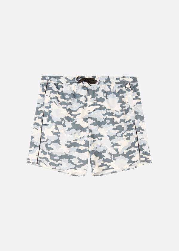 black white mens calzedonia formentera swim trunks