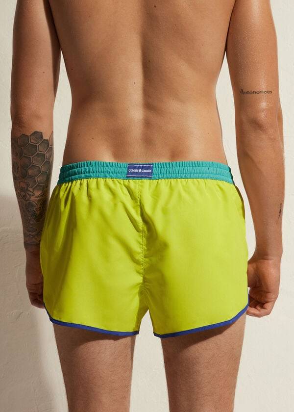 mens calzedonia venice beach eco swim trunks mint