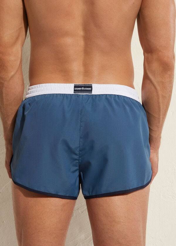 blue mens calzedonia venice beach eco swim trunks
