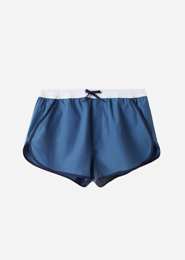 blue mens calzedonia venice beach eco swim trunks
