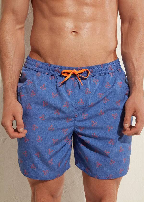 blue calzedonia formentera mens swim trunks