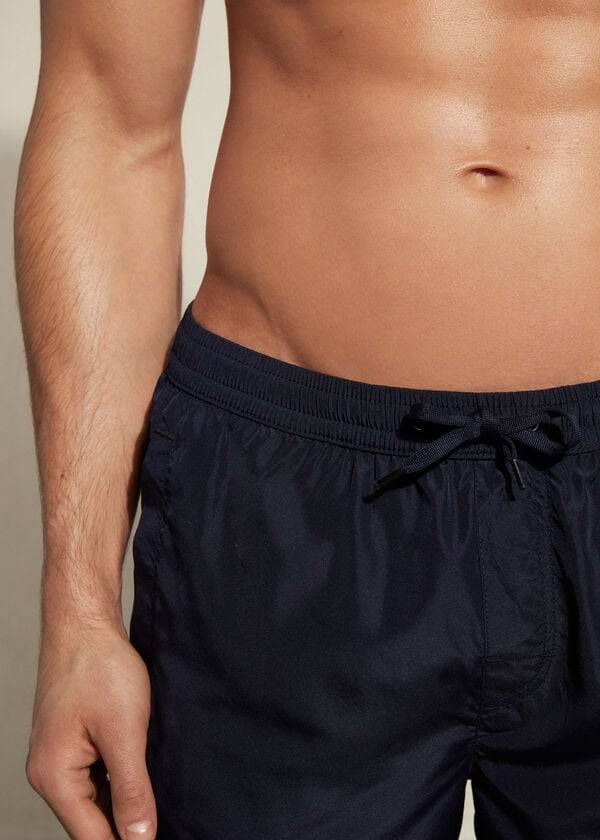 mens calzedonia formentera swim trunks navy