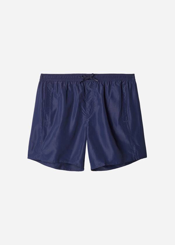 calzedonia formentera eco mens swim trunks blue