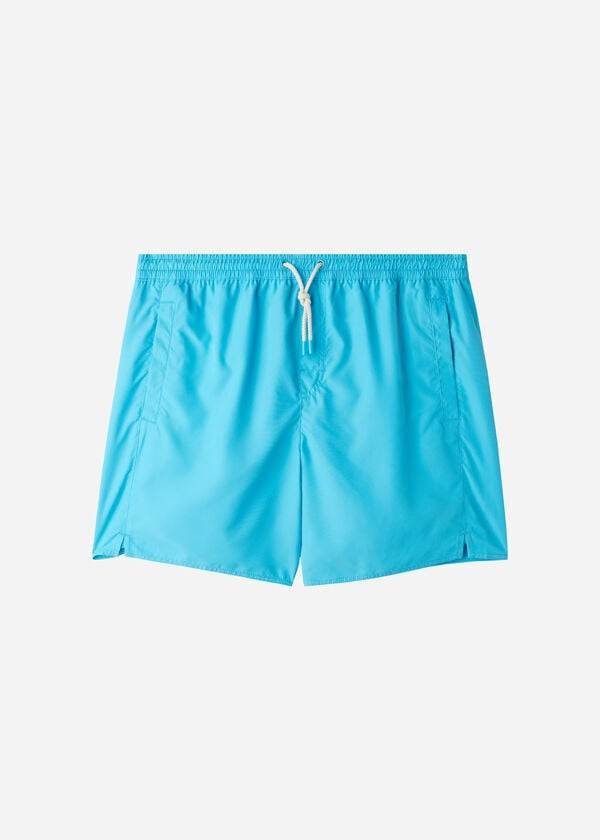 mens calzedonia formentera eco swim trunks turquoise green