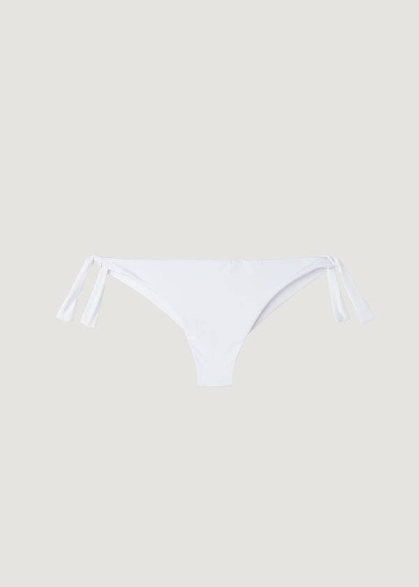 white womens calzedonia bow brazilian indonesia eco bikini bottoms
