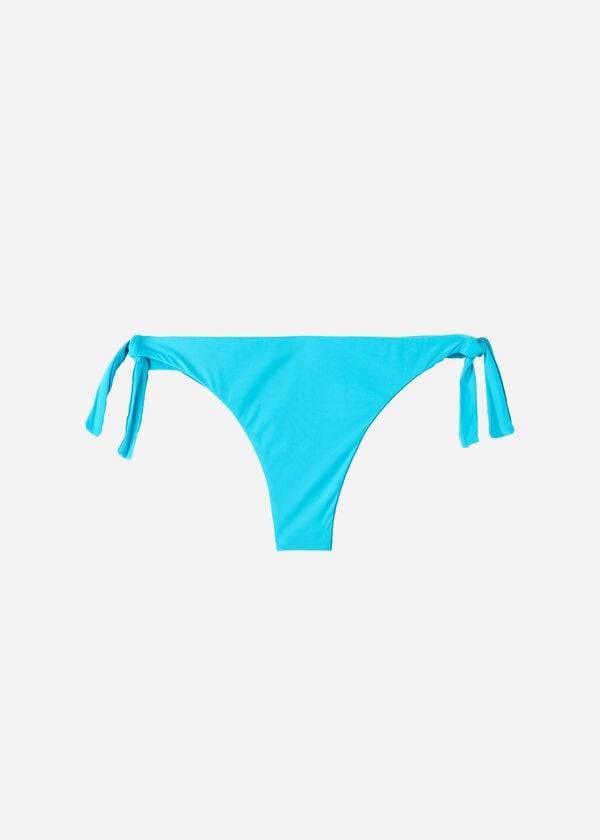 turquoise womens calzedonia bow brazilian indonesia eco bikini bottoms