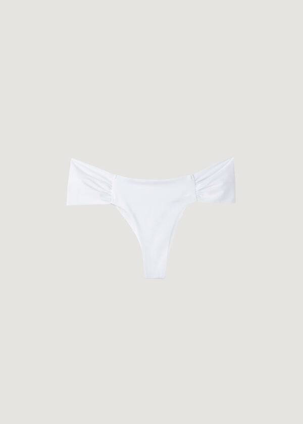 white womens calzedonia brazilian indonesia eco bikini bottoms