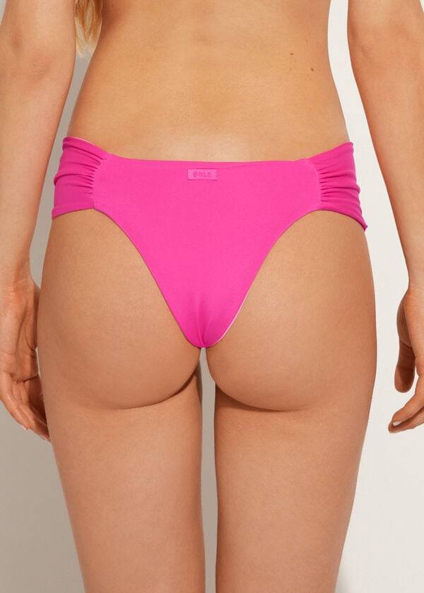 calzedonia brazilian indonesia eco womens bikini bottoms pink