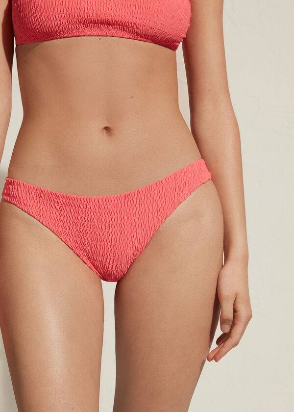 womens calzedonia brazilian lanzarote bikini bottoms pink