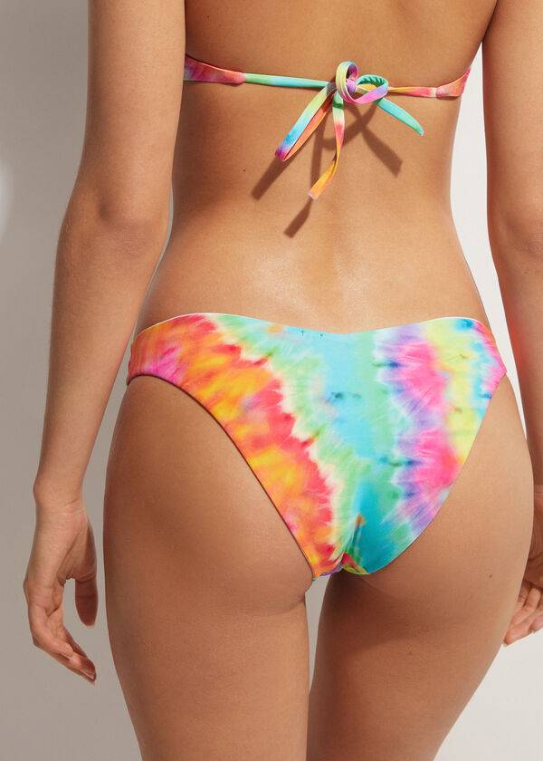 multicolor calzedonia high cut orlando womens bikini bottoms