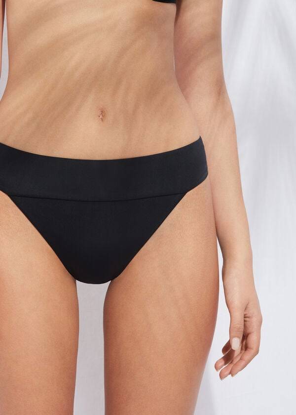 black calzedonia high waist brazilian indonesia eco womens bikini bottoms