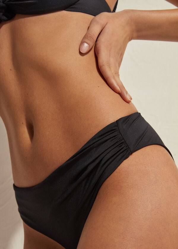 black womens calzedonia high waist indonesia eco bikini bottoms