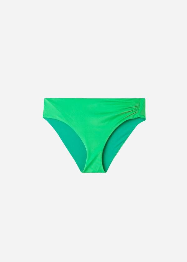 calzedonia high waist indonesia eco womens bikini bottoms green