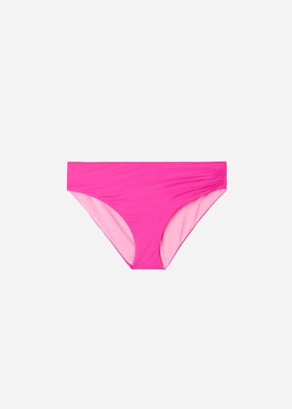 pink womens calzedonia high waist indonesia eco bikini bottoms