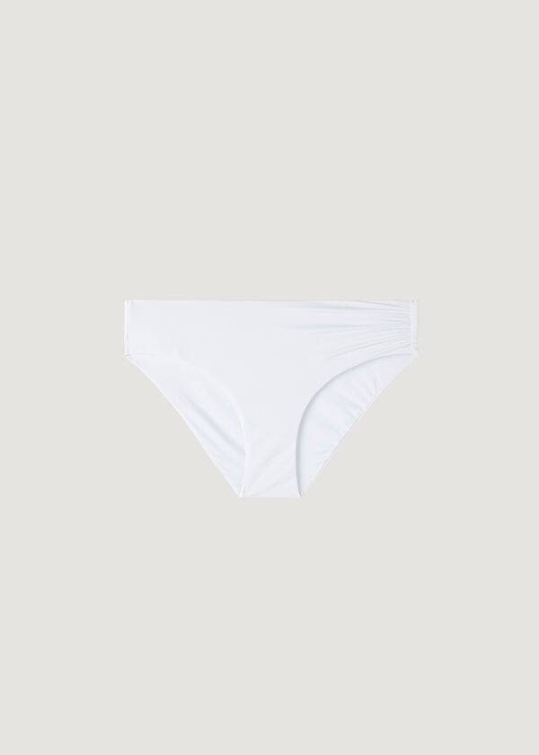womens calzedonia high waist indonesia eco bikini bottoms white