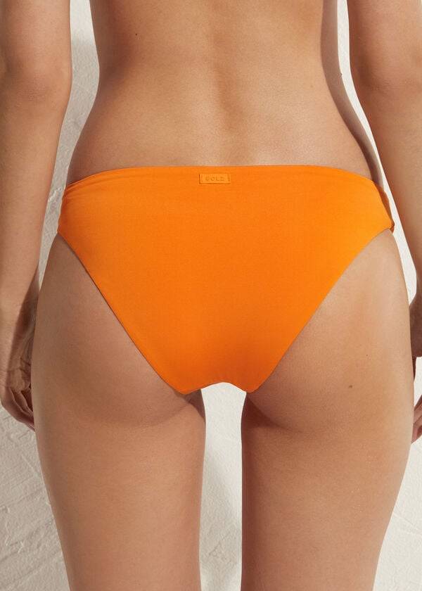 orange calzedonia indonesia eco womens bikini bottoms