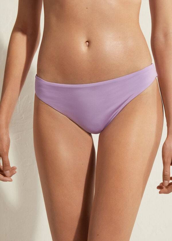 calzedonia indonesia eco womens bikini bottoms purple