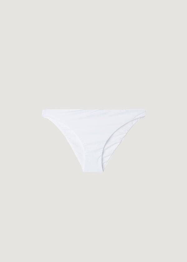 calzedonia indonesia eco low rise womens bikini bottoms white
