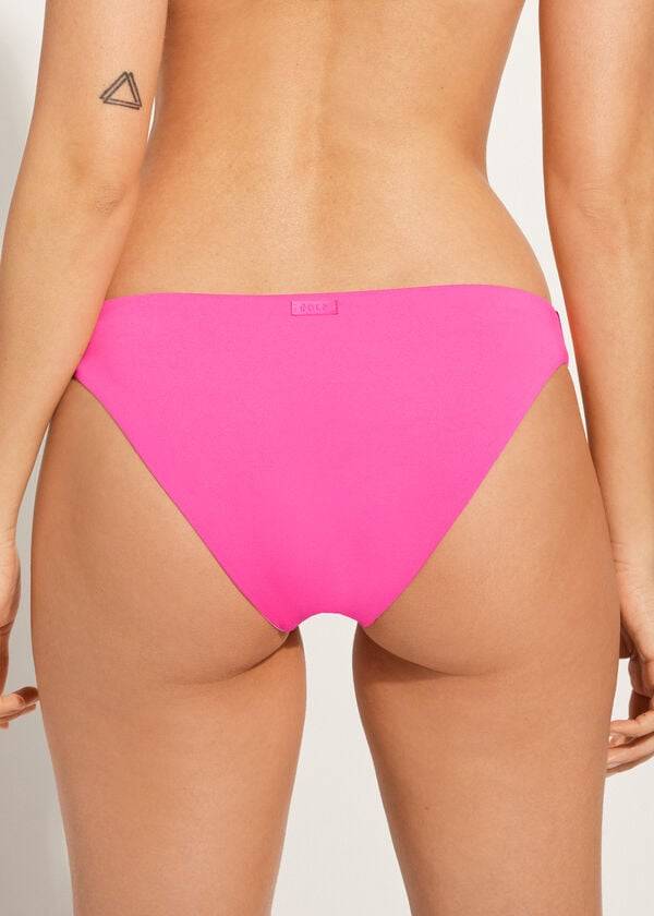 pink calzedonia indonesia eco low rise womens bikini bottoms