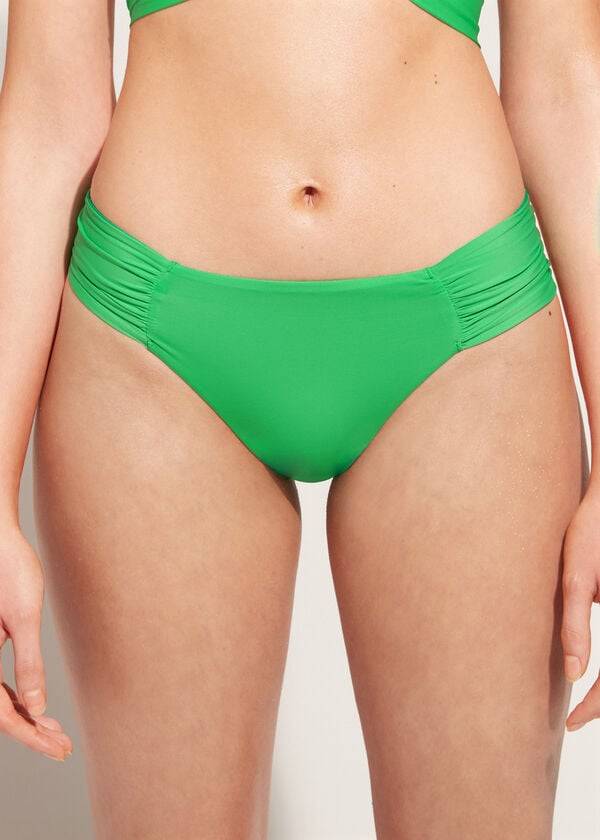 green womens calzedonia indonesia eco rosa bikini bottoms