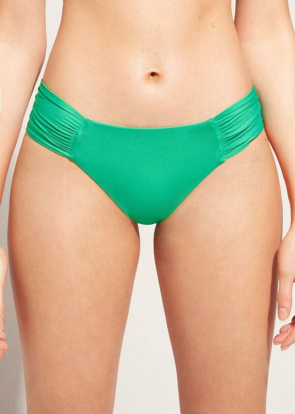 green womens calzedonia indonesia eco rosa bikini bottoms