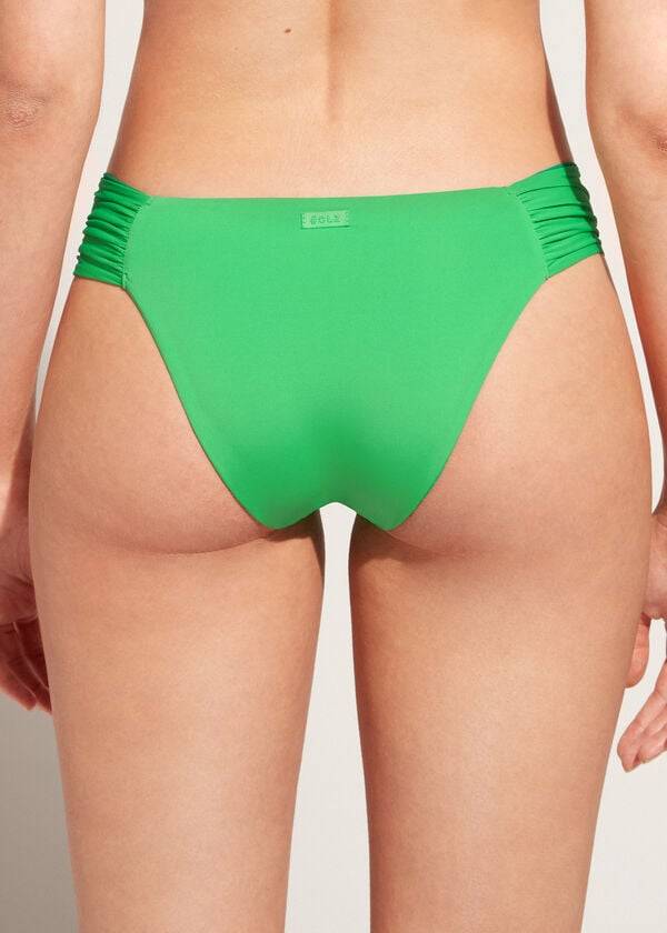 green womens calzedonia indonesia eco rosa bikini bottoms