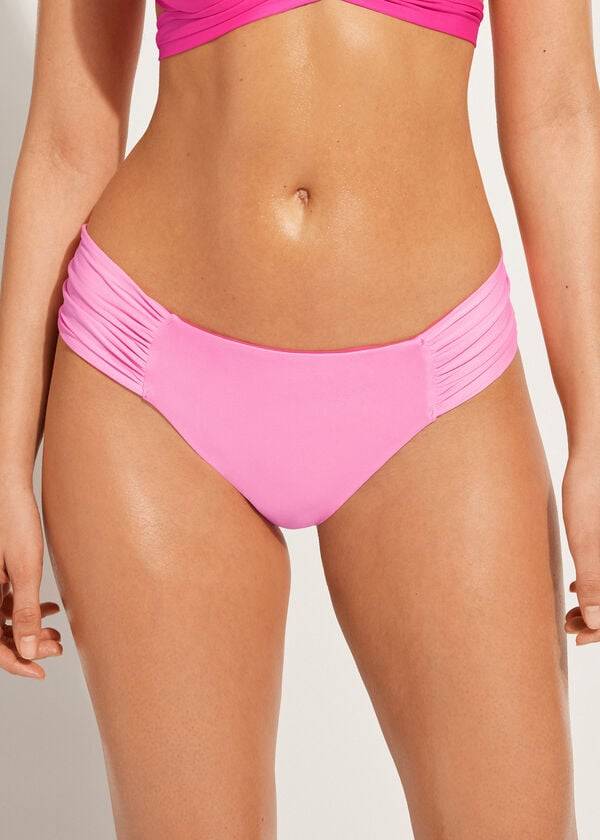 pink calzedonia indonesia eco rosa womens bikini bottoms