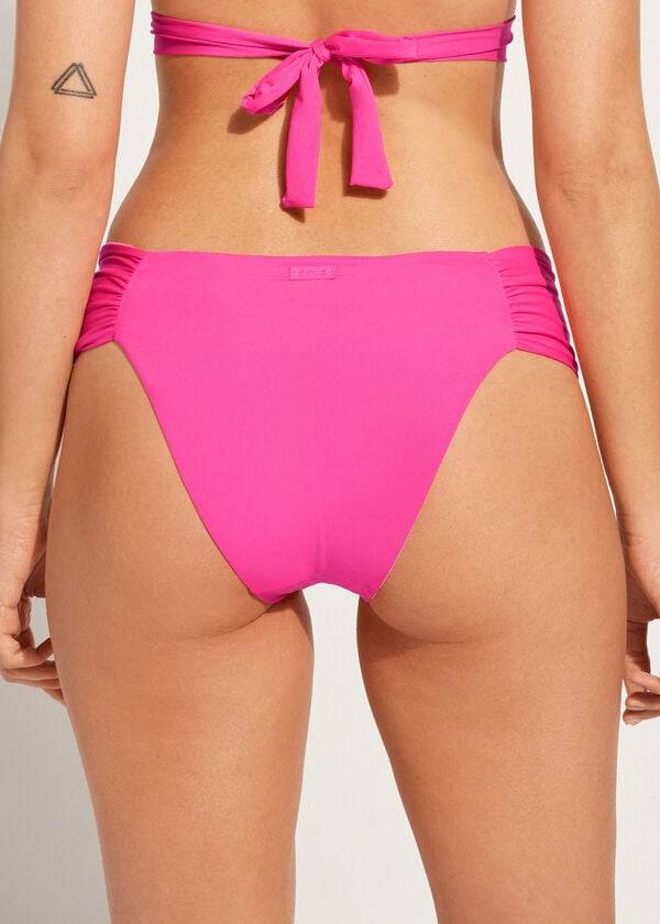 pink calzedonia indonesia eco rosa womens bikini bottoms