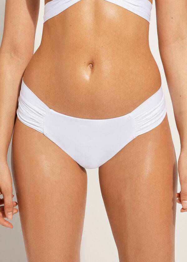 calzedonia indonesia eco rosa womens bikini bottoms white