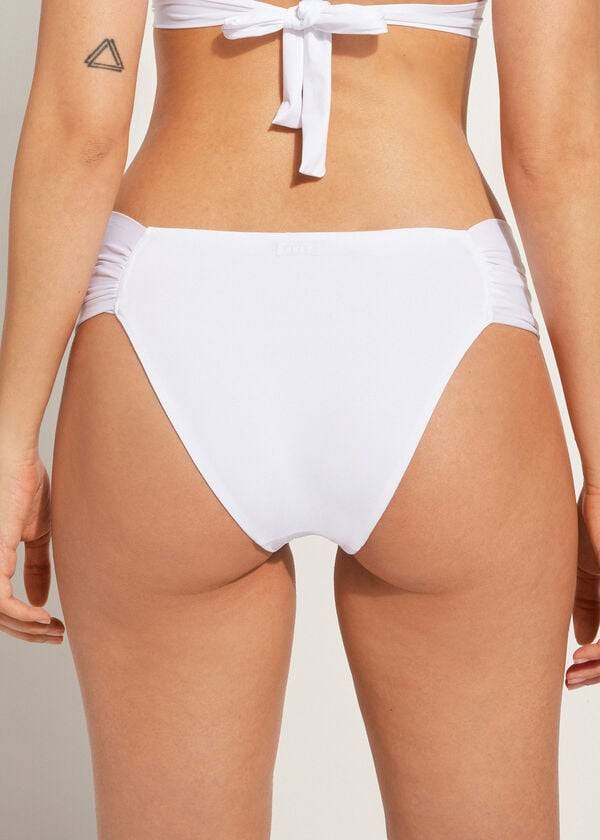 calzedonia indonesia eco rosa womens bikini bottoms white