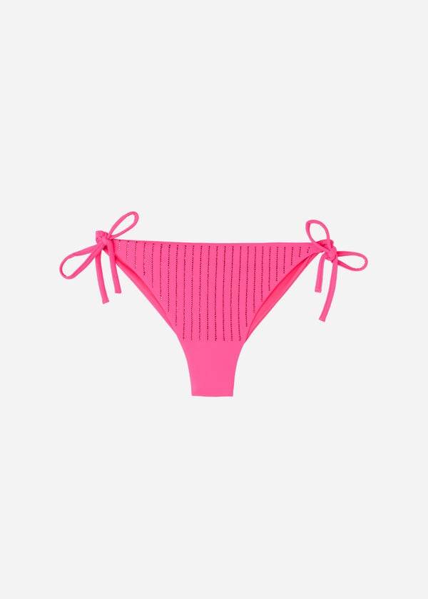 pink calzedonia rhinestone brazilian string shanghai womens bikini bottoms