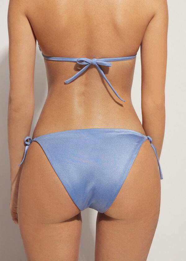 calzedonia string cannes womens bikini bottoms blue