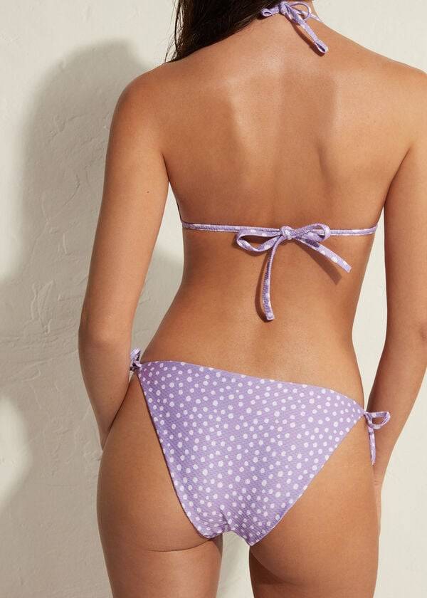 purple calzedonia string cipro womens bikini bottoms