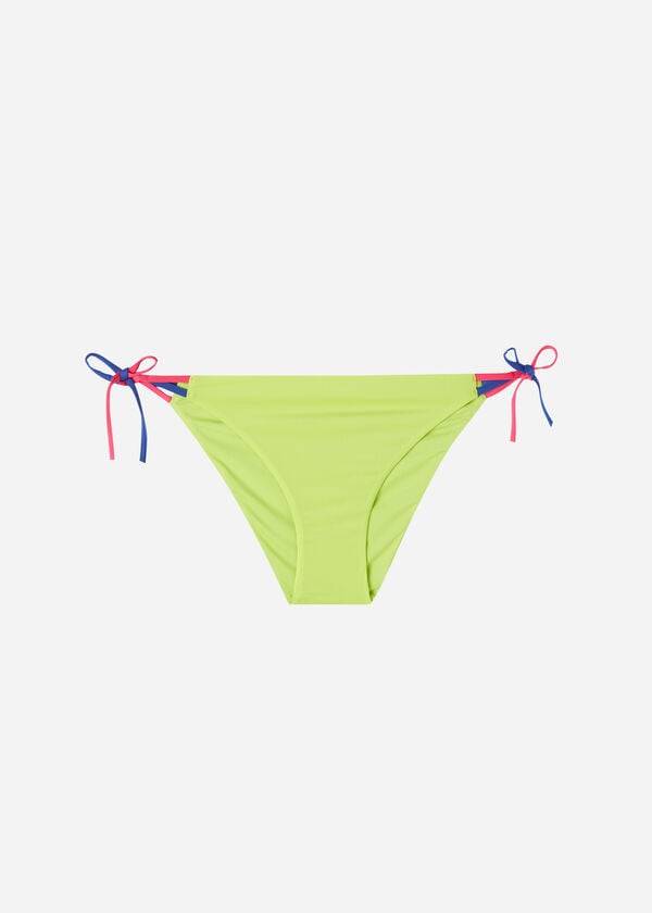 womens calzedonia string tokyo bikini bottoms green