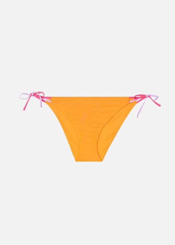 calzedonia string tokyo womens bikini bottoms orange