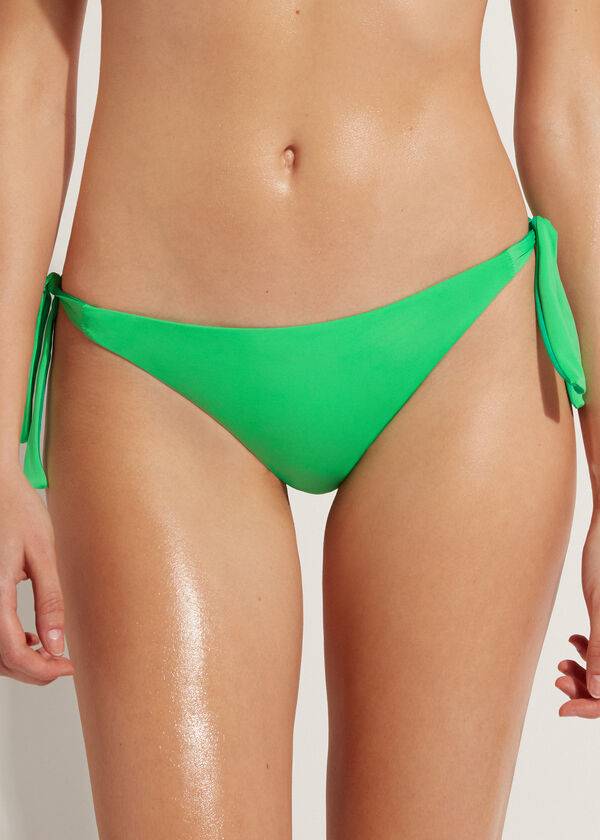 green calzedonia tied indonesia eco womens bikini bottoms