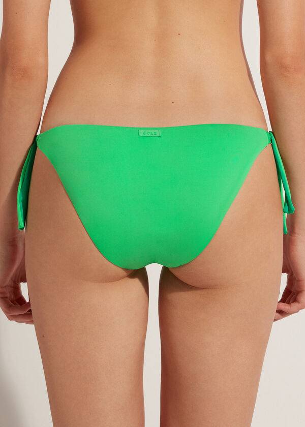 green calzedonia tied indonesia eco womens bikini bottoms