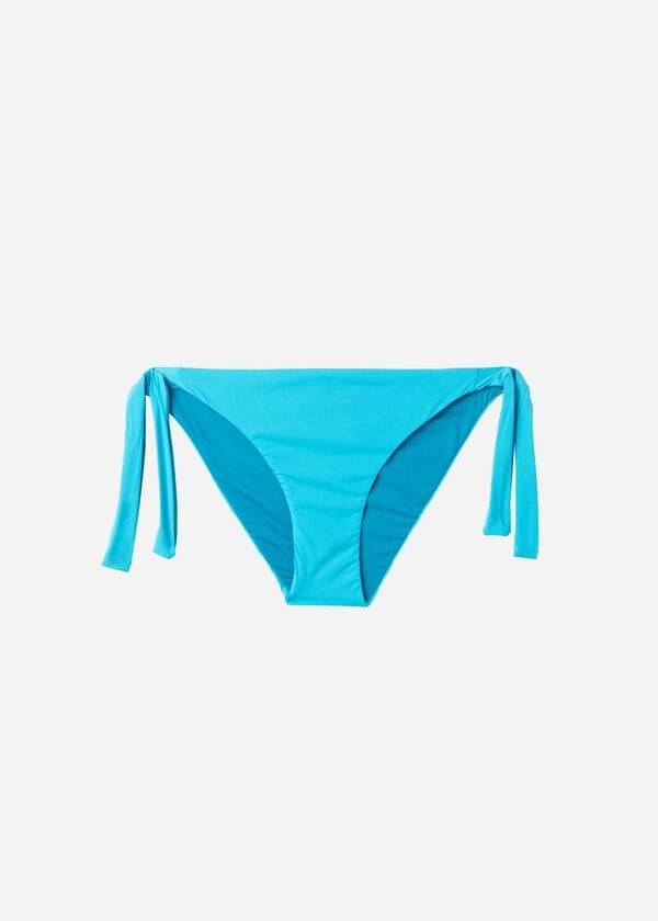 calzedonia tied indonesia eco womens bikini bottoms turquoise