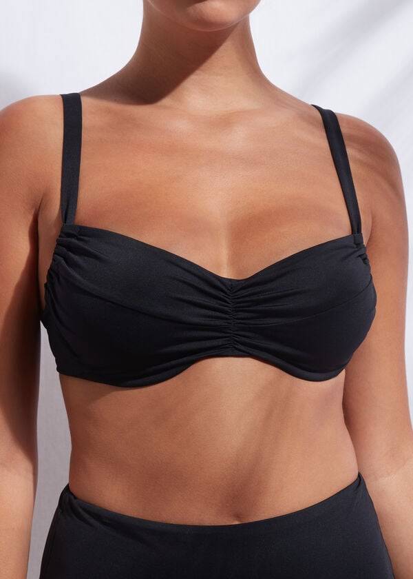 calzedonia balconette indonesia womens bikini tops black