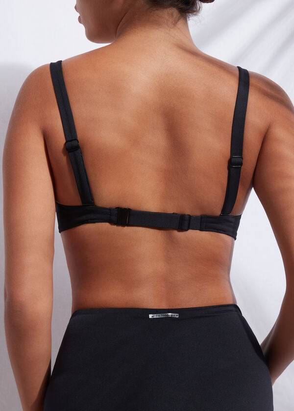 calzedonia balconette indonesia womens bikini tops black
