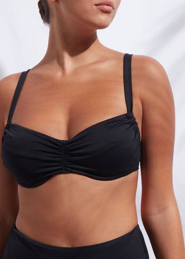 calzedonia balconette indonesia womens bikini tops black