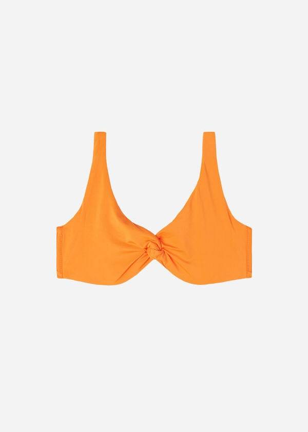 orange calzedonia balconette indonesia eco womens bikini tops
