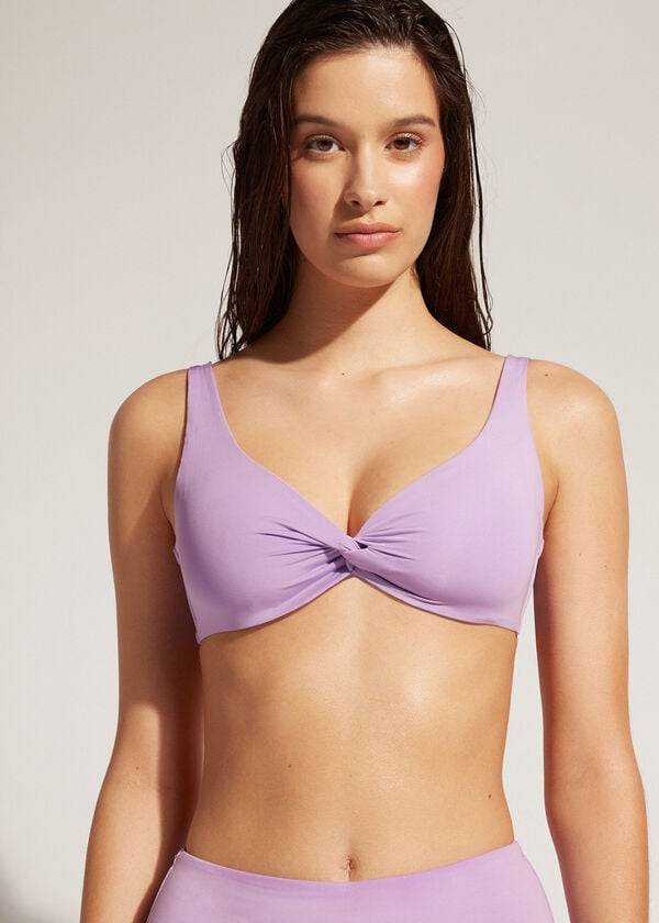 calzedonia balconette indonesia eco womens bikini tops purple